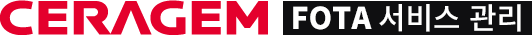 CERAGEM FOTA 서비스 관리